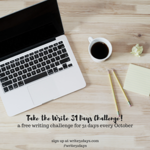 thirty-one day challenge