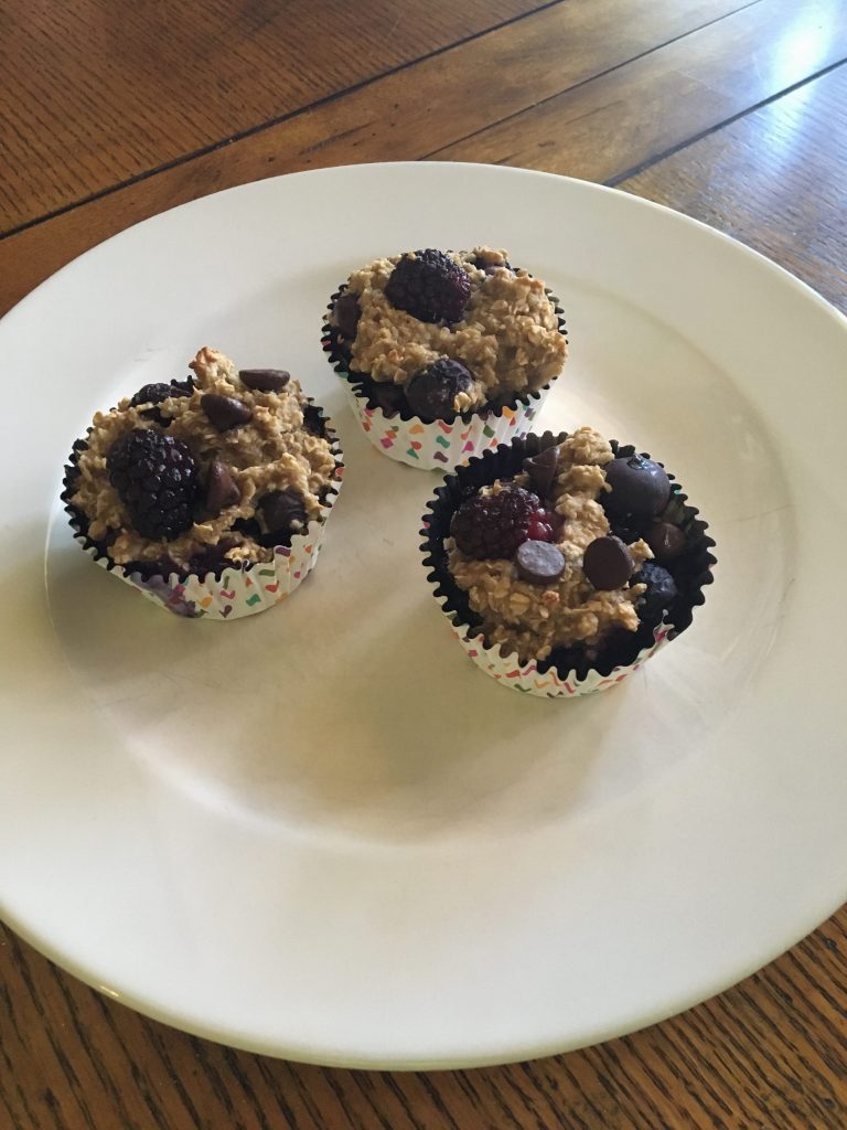 Blueberry Oatmeal Muffins that are nutritious