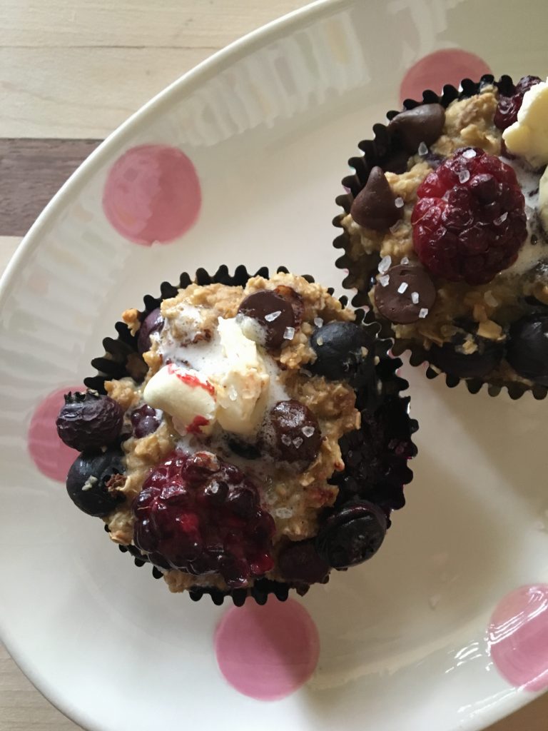 Blueberry Oatmeal Muffins that are nutritious