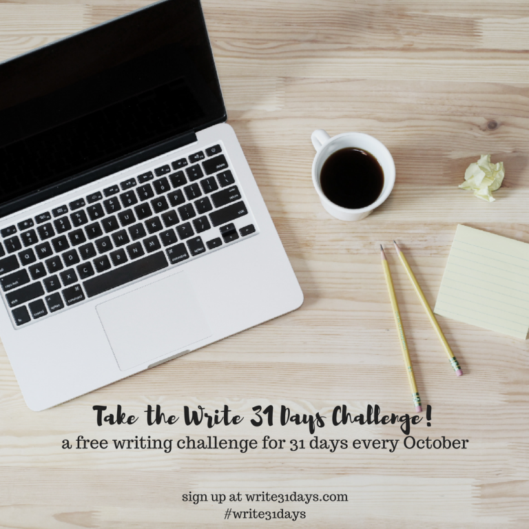 Thirty-wonderful days of writing challenge insanity begins