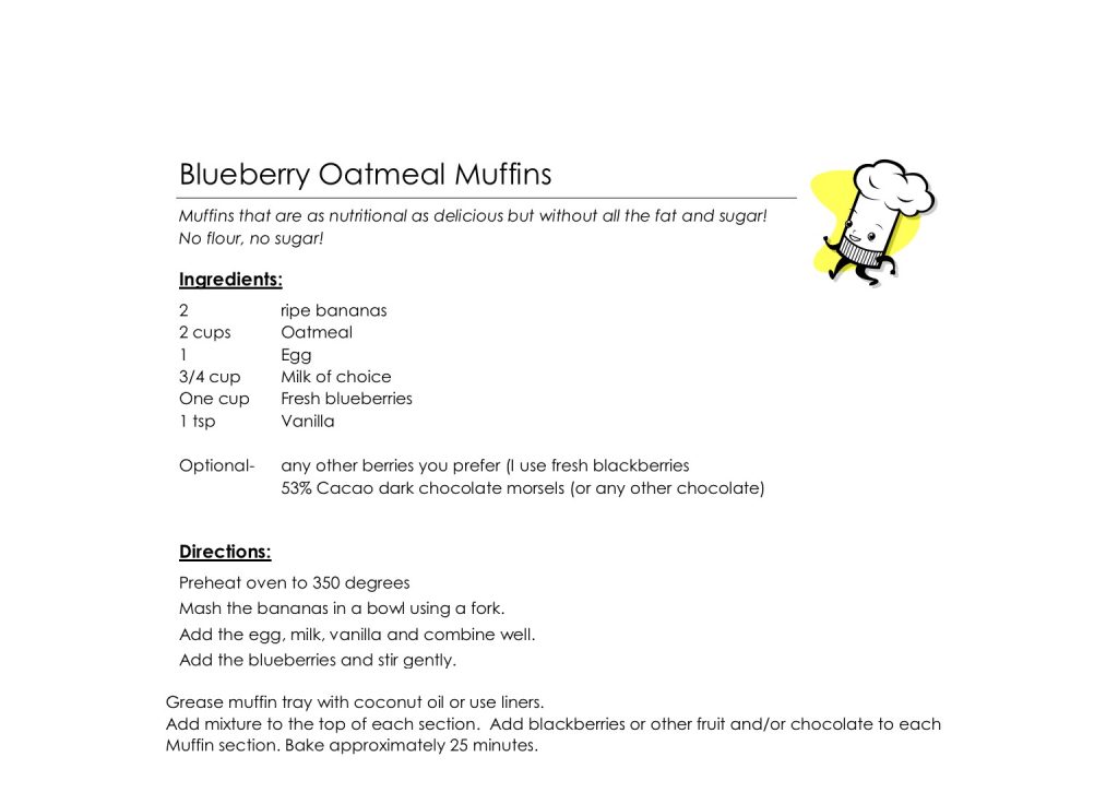Blueberry Oatmeal Muffins That Are Nutritious