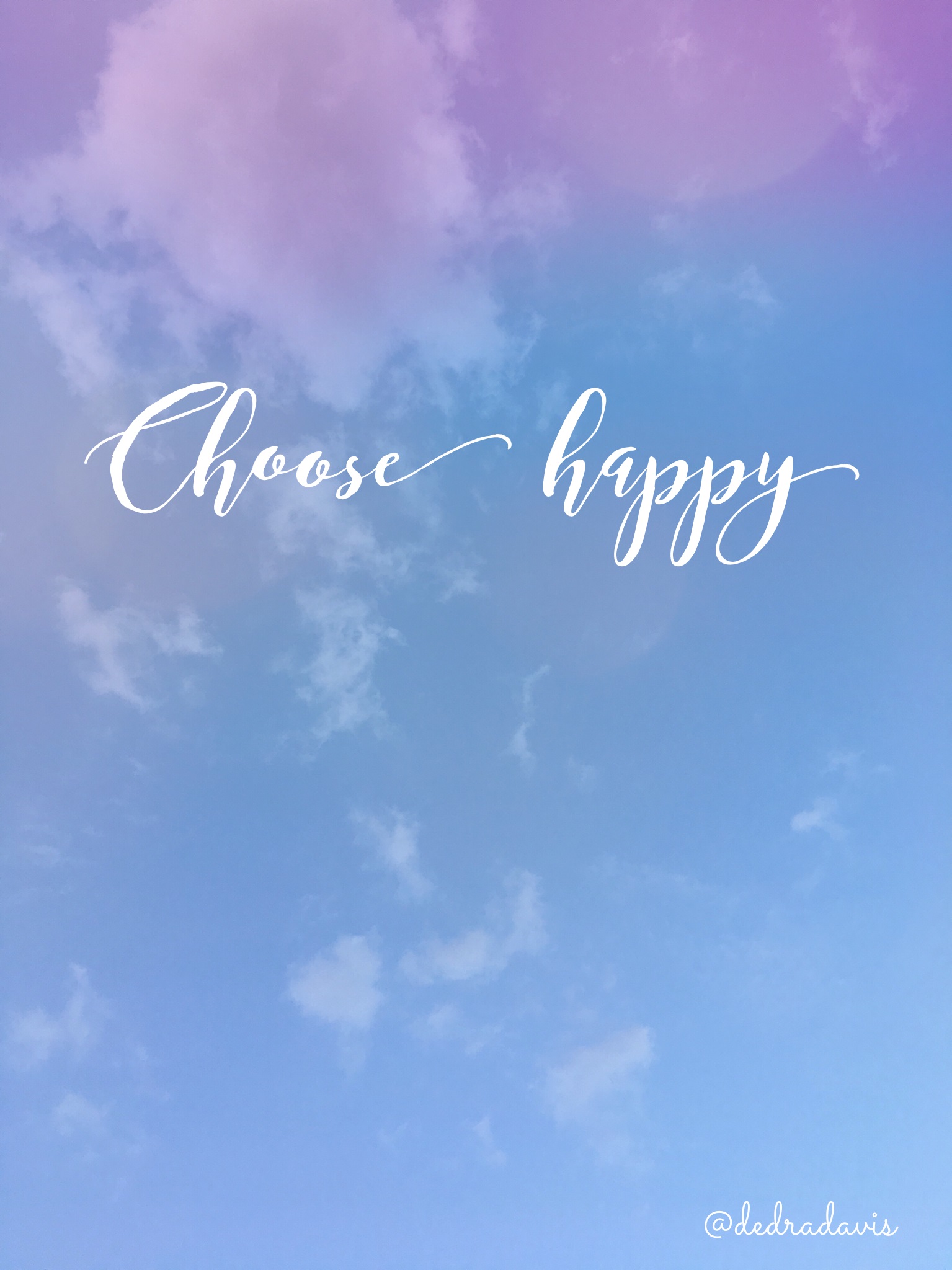 Being grateful and choosing happy; two qualities that can help you make it through difficult times