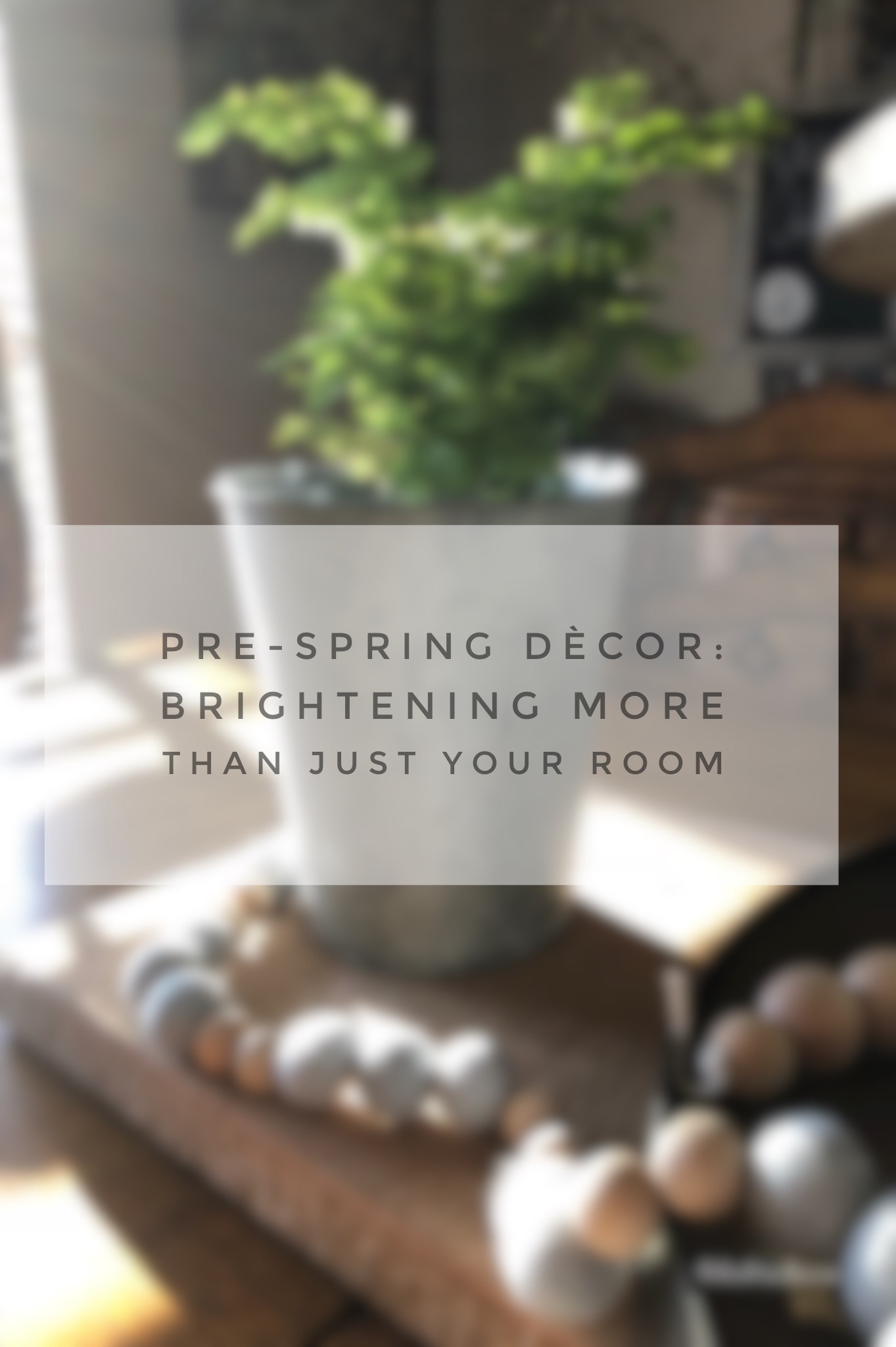 Pre-Spring Décor: Brightening More Than Just Your Room